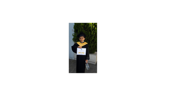 Me gradué de la primaria