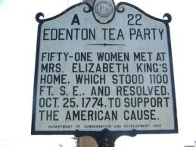 Edenton Tea Party