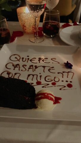 Propuesta de matrimonio