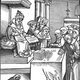 Pope signing indulgences