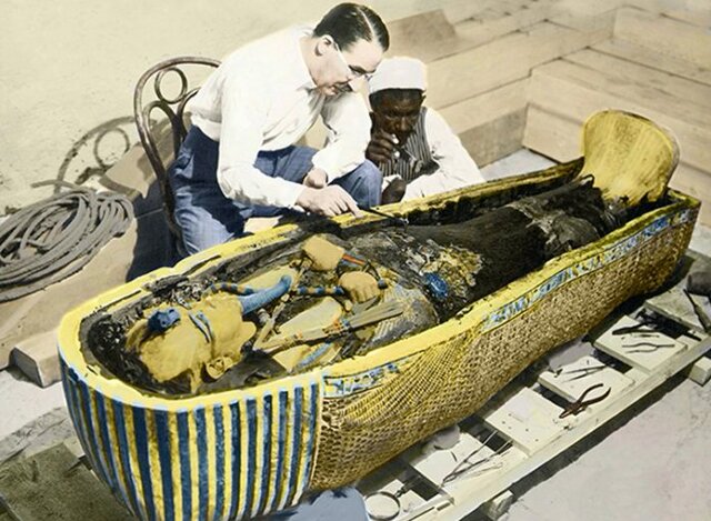 Ausgrabung von Tutanchamuns