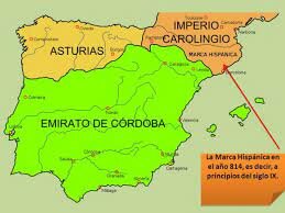 Carlomagno establece la Marca Hispánica