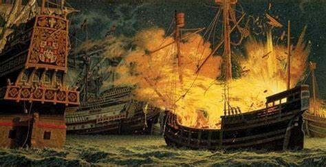 The Defeat of the Spanish Armada
