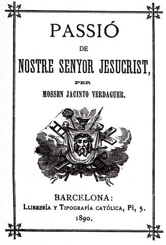 "La Passió de Nostre Senyor Jesucrist"