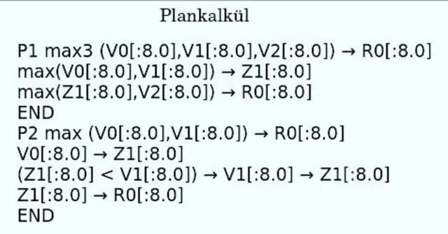 Plankalkul