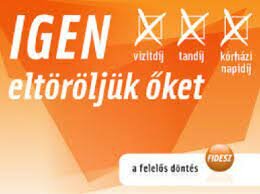 népszavazás a napidíjról, a tandíjről, a vizitdíjról