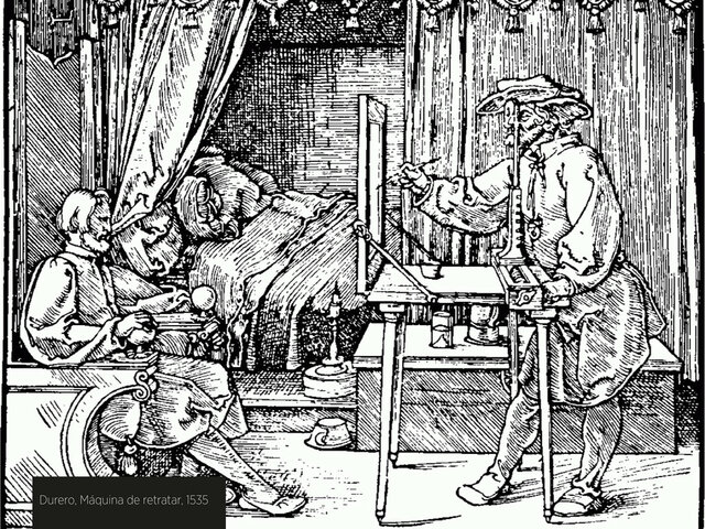 DURERO Y LAS MÁQUINAS DE RETRATAR