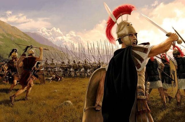 Desembarco del general romano Cneo Escipión en Ampurias.