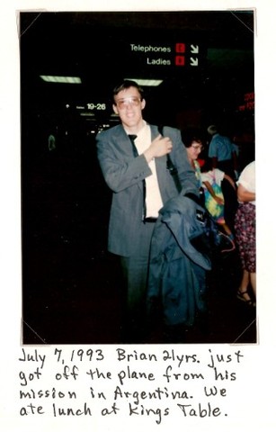 Came home from Mission