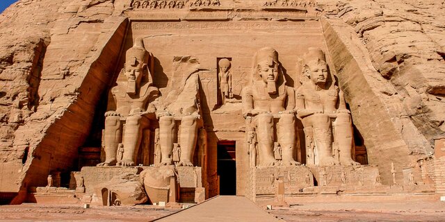 EGIPTO: Templo de Ramsés II (1264-1244 a.C.)