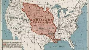 The US expands with the Louisiana Purchase