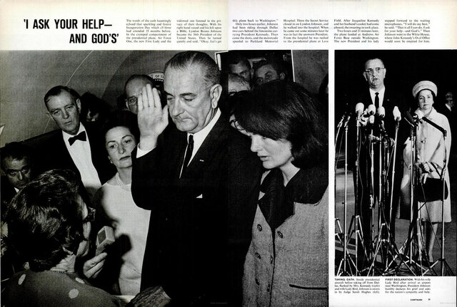 2:38: Johnson becomes president