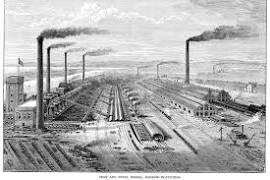 The beginning of the Industrial Revolution