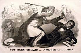 Preston Brooks vs. Charles Sumner