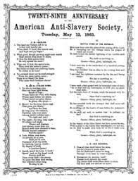 American Anti-Slavery Society - 1833