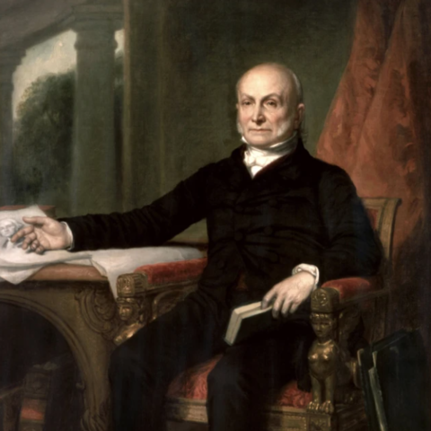 John Quincy Adams is elected president