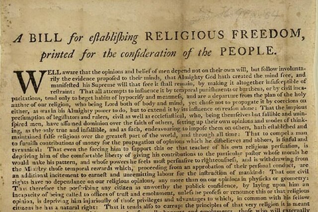 freedom on religion