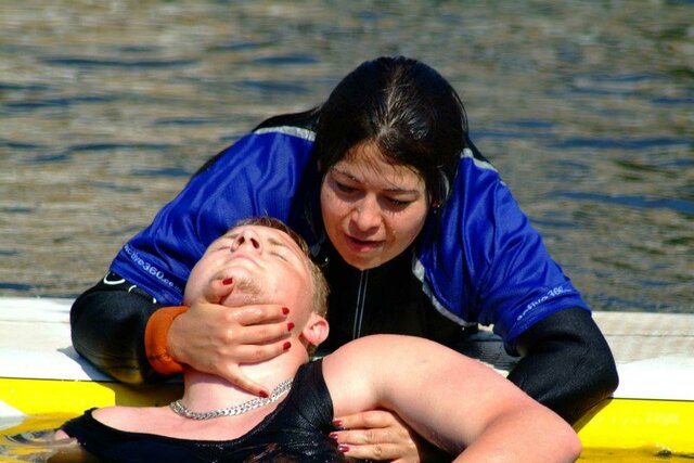 I. Espacial - Curso primeros auxilios en agua