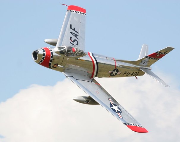 F-86 fighter aircraft