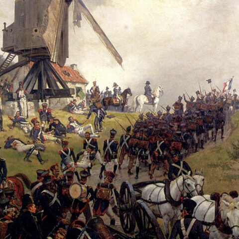 Prussians defeated by Napoleon’s troops