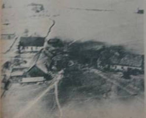 The Germans bomb England