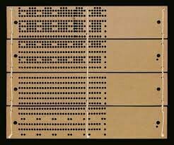 Tarjetas perforadas