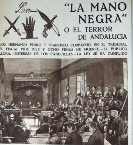 Anarquistes acusats de "La Mano Negra"