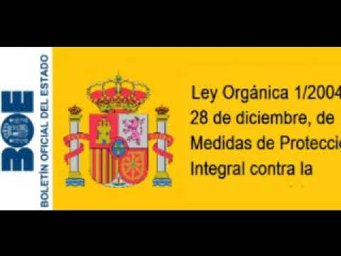 Ley orgánica de protección integral contra la violencia de género