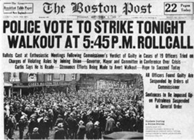 The Boston Police Strike