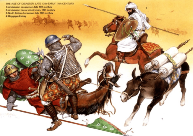 Llegada benimerines a Al-Ándalus