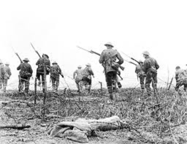 The First Battle of the Somme Begins