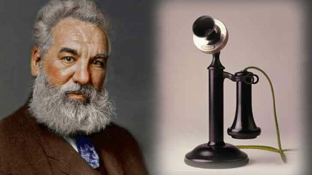 Alexander Graham Bell patenta el teléfono