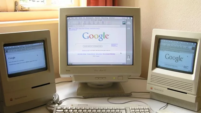 Aparece el navegador Google.