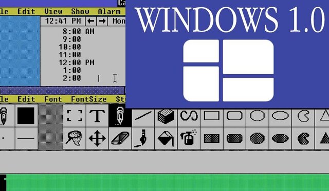 PRIMER VERSION DE WINDOWS