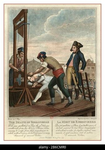 La Muerte De Robespierre