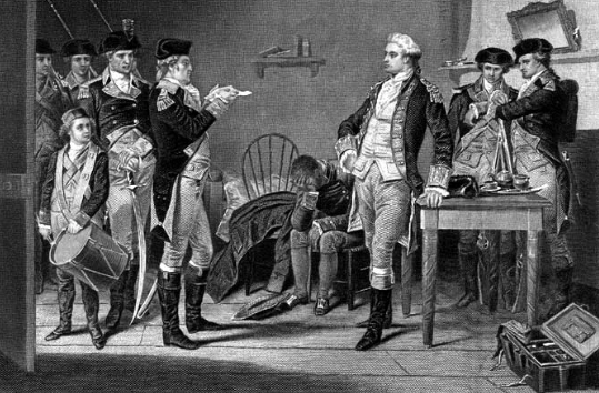 Benedict Arnold turns traitor