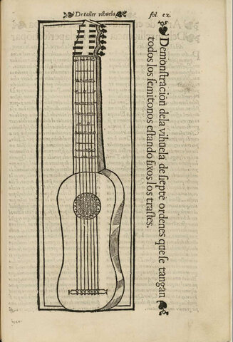 Vihuelas de 4 y 5 órdenes en Colombia