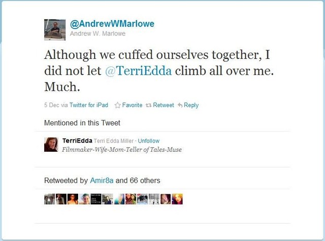 Andrew and Terri on Cuffed