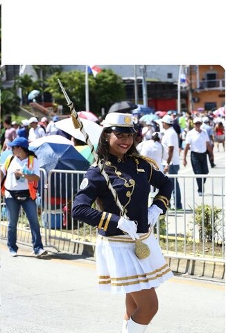 Bastonera mayor  Banda Marcial