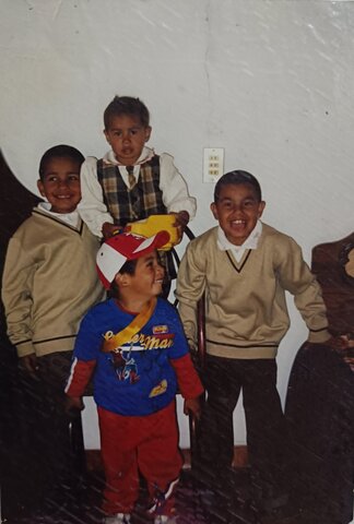 Fiesta de su primo Jorge