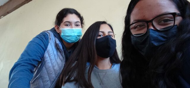 Primer día de clases presenciales de Fatima