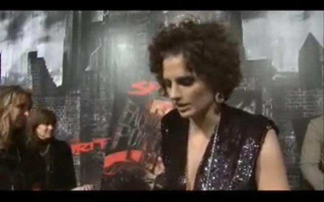 Stana Katic Interview at The Spirit Premiere