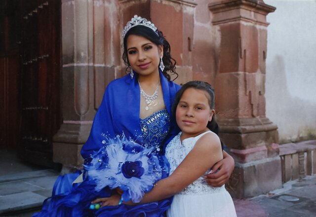 Nació su hermana pequeña