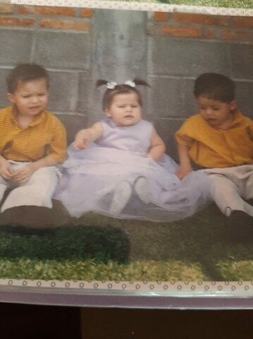 Nacimiento de su hermana