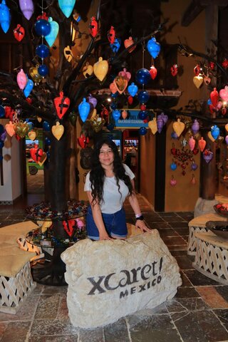 Conocí  Cancún, México.