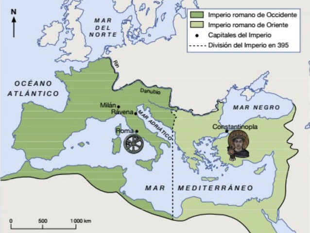 La caída del Imperio romano