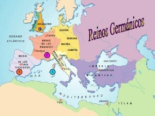 Los reinos germánicos