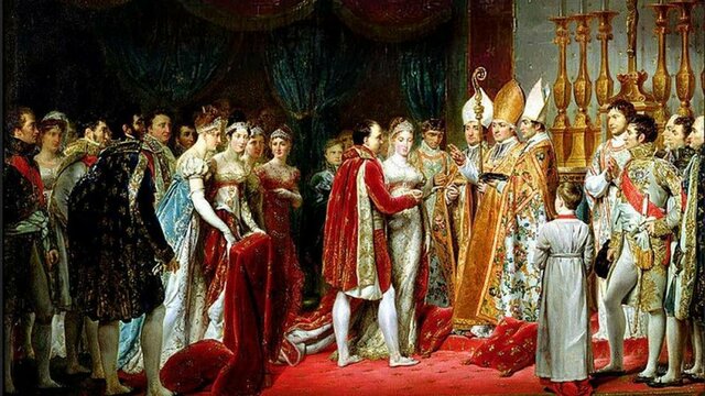 Marriage with Marie Louis