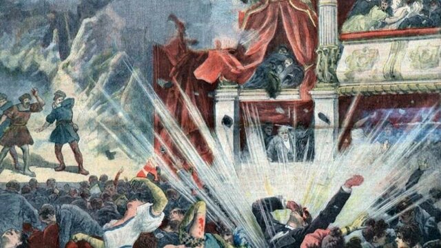 Bombes al liceu de Barcelona