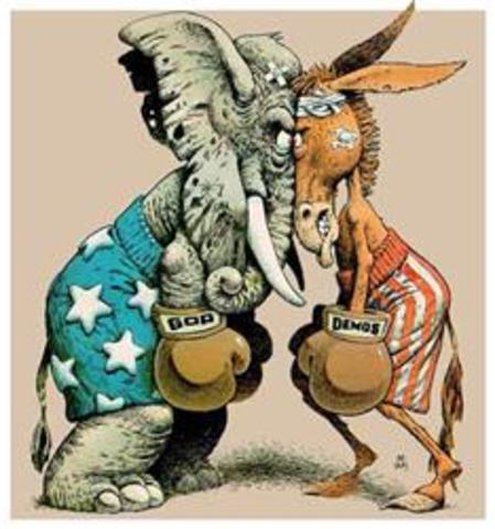 Breakdown of the two-party system